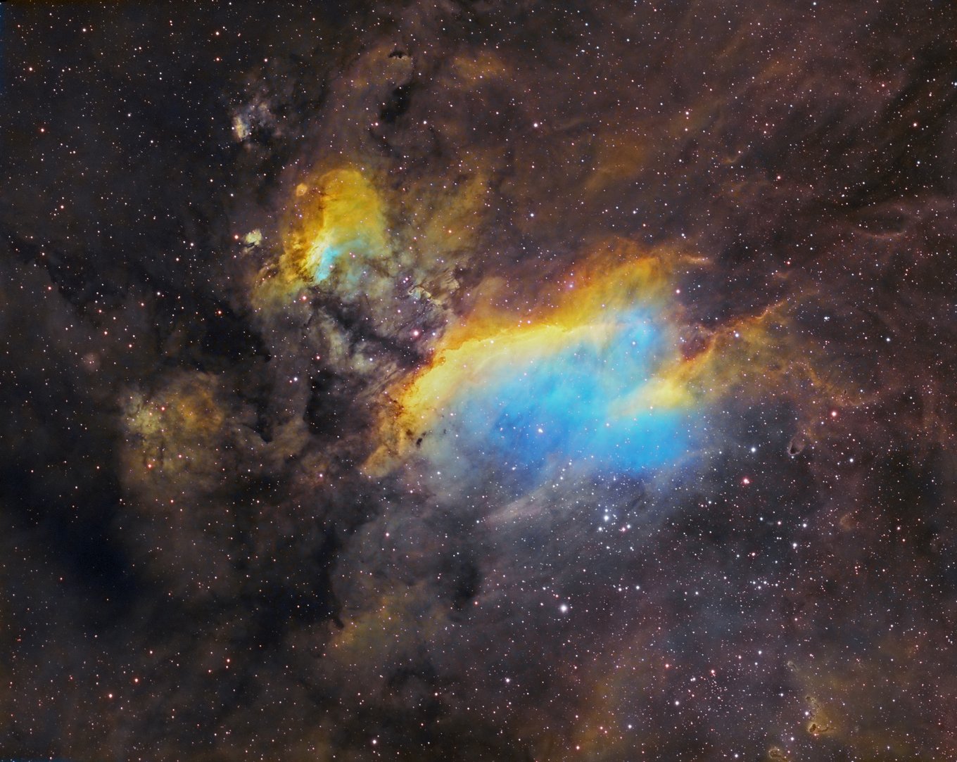 IC 4628, the Prawn nebula