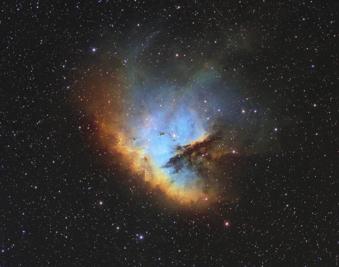 NGC 281, la nébuleuse Pacman