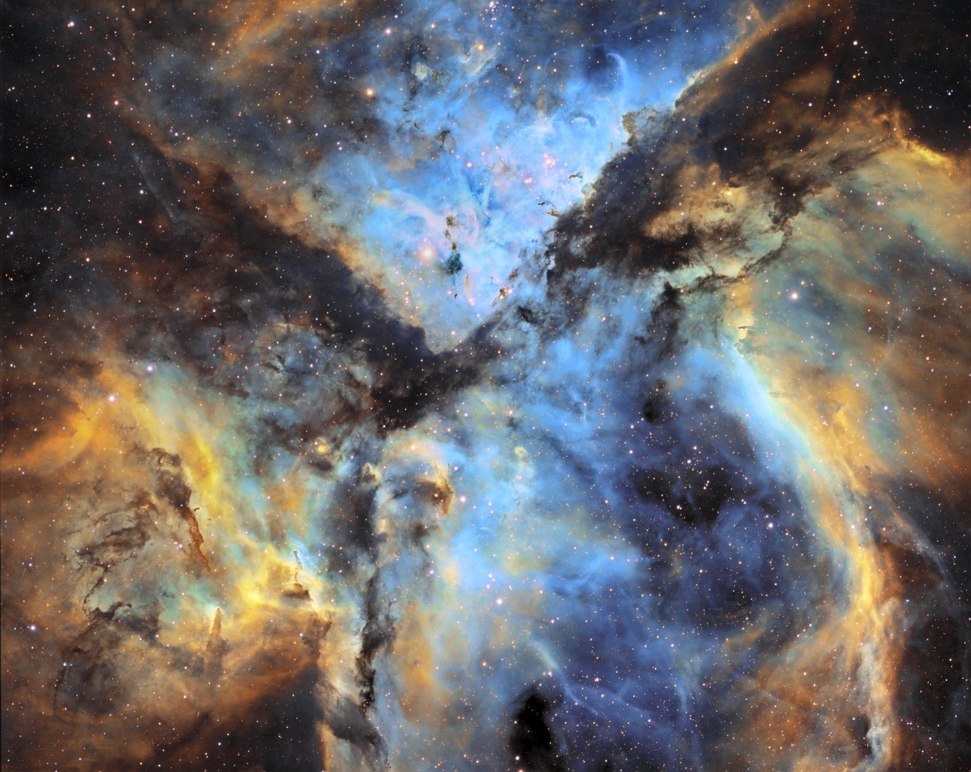 NGC 3372, the Carina nebula