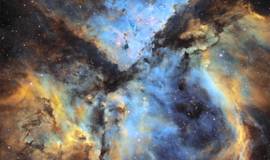 Nébuleuses en palette Hubble