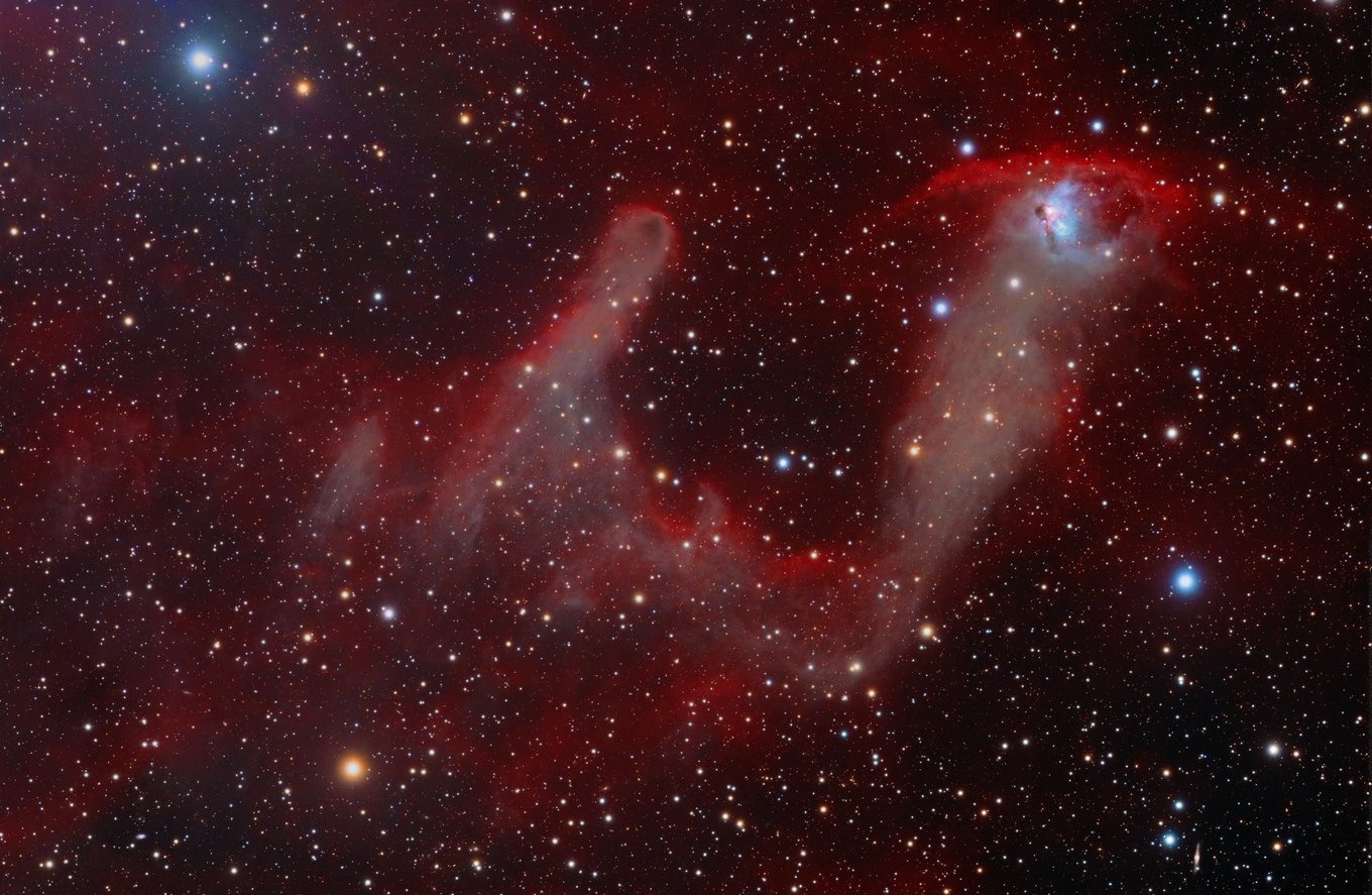 NGC 1788, la nébuleuse de la Chauve-souris Cosmique