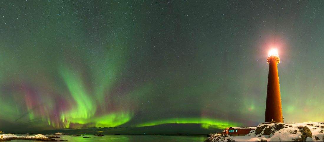 The Andenes lighthouse