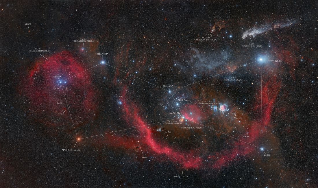 Orion 360, annotated version